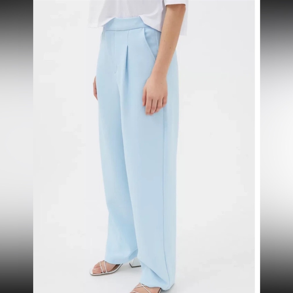 Urban Outfitters Eva wide leg Elegant Light Blue Women's Pants
